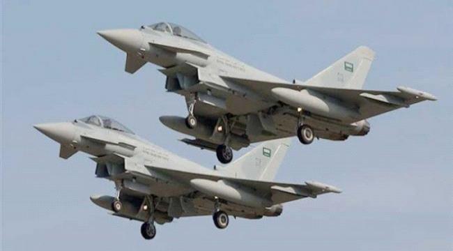 مقاتلات التحالف العربي تقصف مواقع مليشيا الحوثي في محافظتي مأرب والجوف