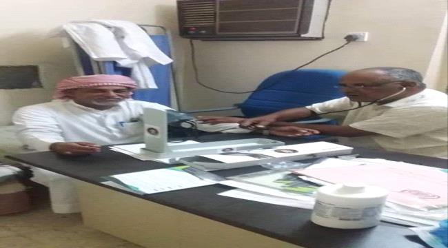انتقالي تريم يرفد الوحدة الصحية بمنطقة الخون ببعض المستلزمات الطبية