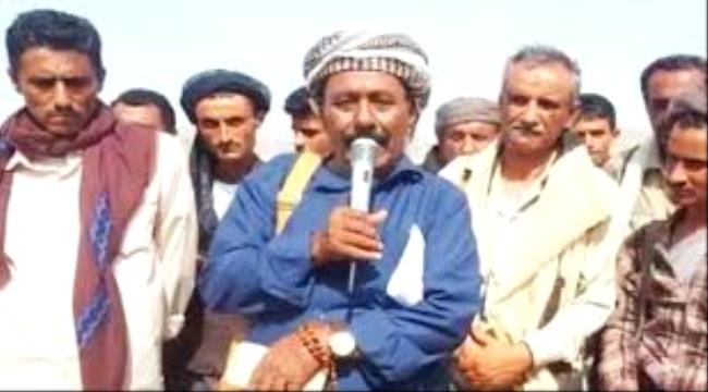 الشيخ لحمر العولقي يحذر سلطات شبوة من تغيير اسم ( جسر السلام )