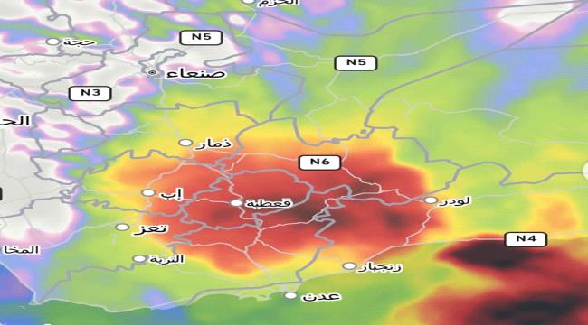 الارصاد يحذر من تحرك كتلة من السحب العملاقة باتجاه هذه المحافظات