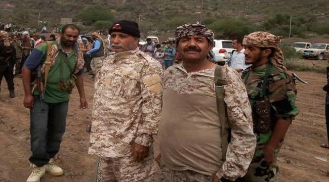 قائد اللواء الخامس صاعقة يعزي بوفاة المناضل ناصر محمد مانع اثر سكته دماغية  