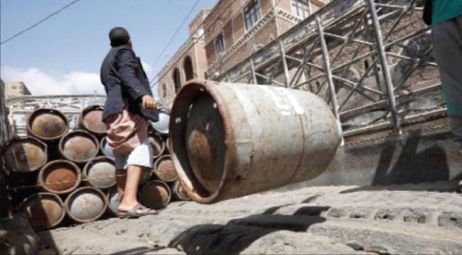 الحوثيون يخفون ناقلات الغاز المنزلي لانعاش السوق السوداء