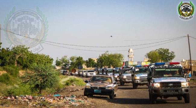 قوات حماية المنشأت تدعم جبهات الضالع بقافلة مساعدات 