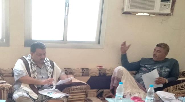 رئيس انتقالي لحج يناقش مع مدير أمن المحافظة الترتيبات الأمنية  وفق قرارات المجلس الانتقالي