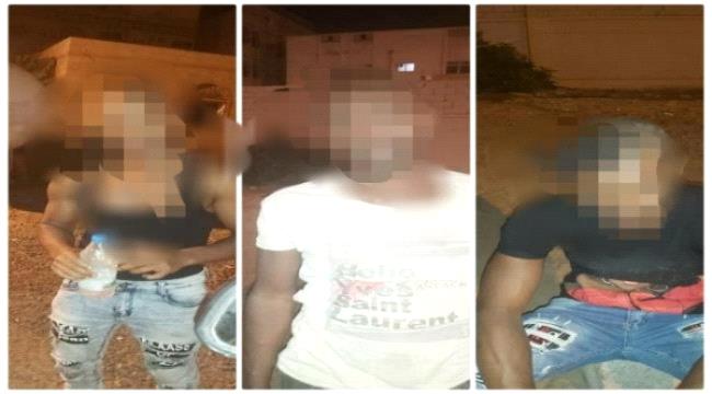 عدن.. القبض على 3 متعاطين للمخدرات في المنصورة
