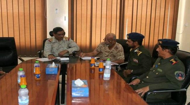 البحسني يناقش الترتيبات النهائية لاستقبال دفعة جديدة بكلية الشرطة بحضرموت