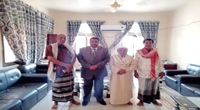 قياده المجلس العام لابناء المهره و سقطرى تستقبل المهندس علي المصعبي و ترحب بدعوته للوفاق