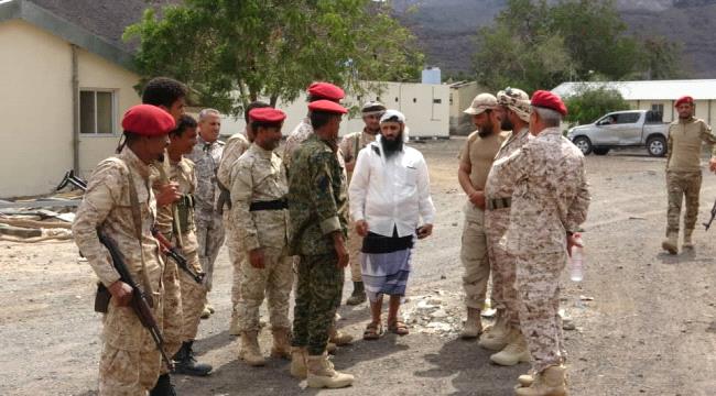 قائد الوية الدعم والاسناد الوالي يزور اللواء الاول دعم واسناد.