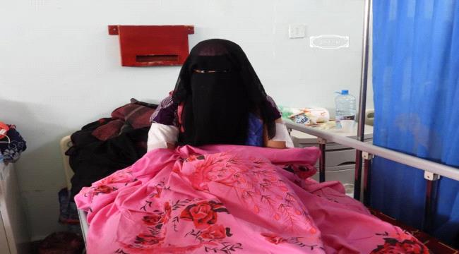إصابة أربع نساء نتيجة انفجار مقذوف من بقايا المليشيات الحوثية بمنطقة حجر