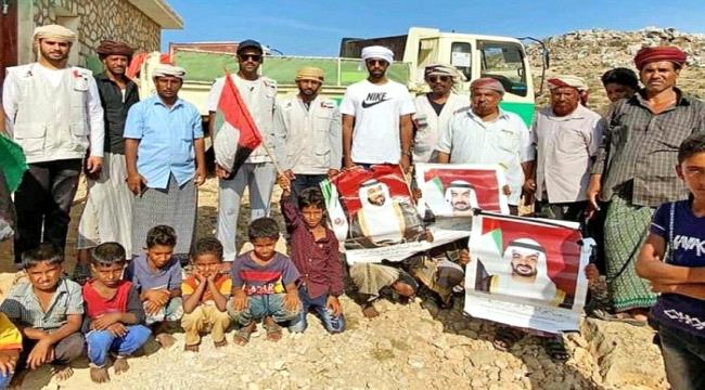 سقطرى.. تسيير قافلة مساعدات إماراتية إلى شزاب