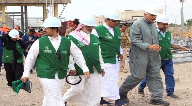 وفد البرنامج السعودي يطلع على احتياجات منشآت خدمية وتعليمية في عدن