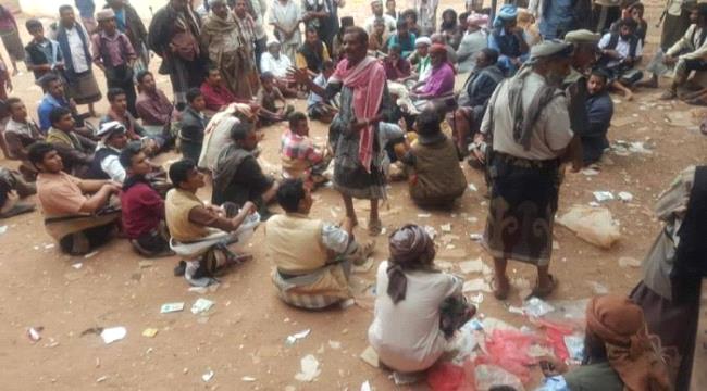 قبائل لقموش تطالب بتحقيق دولي بجرائم مليشيا الإخوان