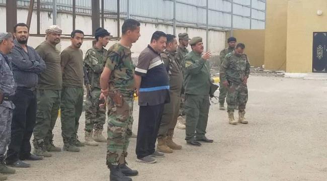 نائب مدير أمن عدن يزور المطار  ويشيد بدور قوة حمايته 
