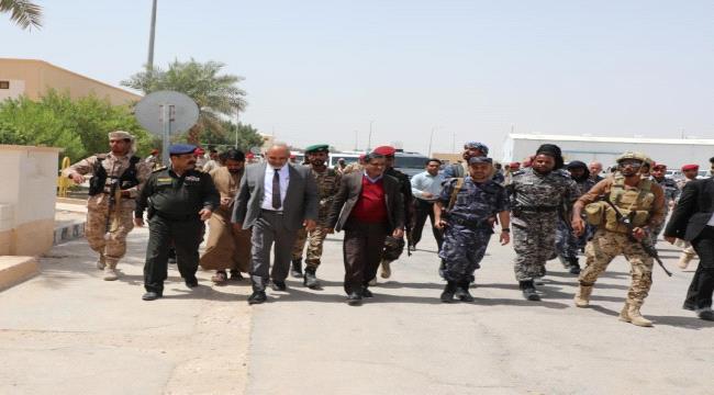 البحسني يصل سيئون ويناقش الانعكاسات المحتملة لسقوط الجوف على حضرموت
