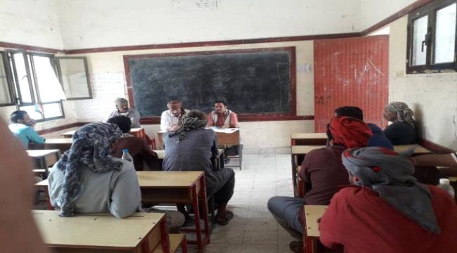 إنتقالي حبيل جبر ردفان يدشن نزوله الميداني للمراكز بالمديرية