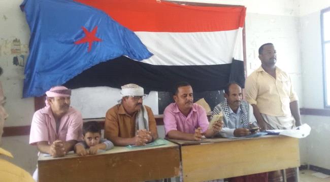 إنتقالي حبيل جبر ردفان يواصل نزوله الميداني في مركزي الركب والنجيفة بحبيل جبر 