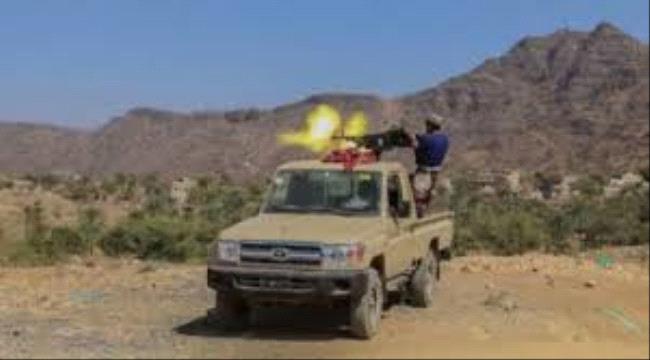 القوات الجنوبية تتصدى لهجوم حوثي عيف على مواقعها بجبهة كرش