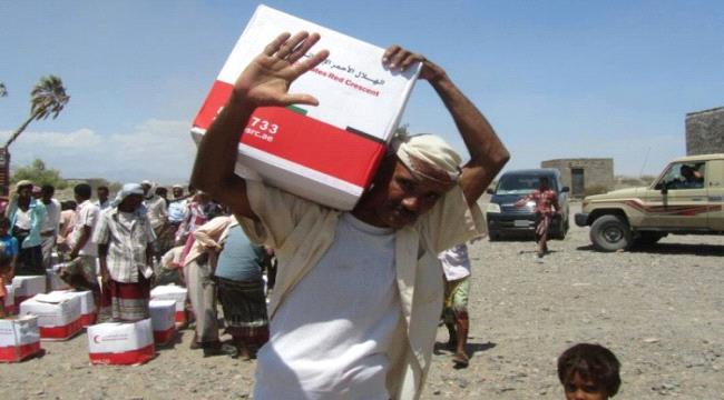 الإمارات تدعم الساحل الغربي بآلاف السلال الغذائية خلال فبراير الماضي
