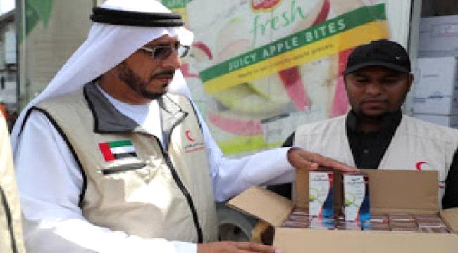 الامارات تقدم شحنة ادوية منوعة لمحافظة حضرموت