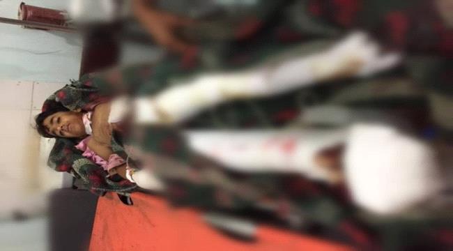 سببت له اعاقة دائمة ..قذيفة حوثية تصيب طفلاً غرب الضالع