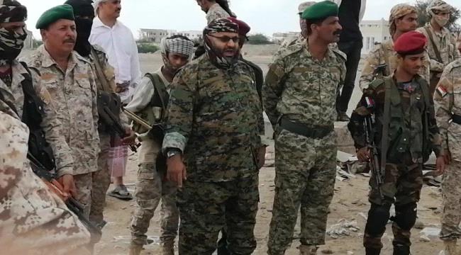 قائد اللواء 12 صاعقة يتفقد القوات الجنوبية المرابطين بشقرة