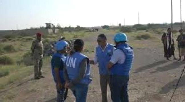 ضباط الارتباط بالحديدة يعلقون اعمالهم احتجاجاً على قنص الحوثيين زميلاً لهم