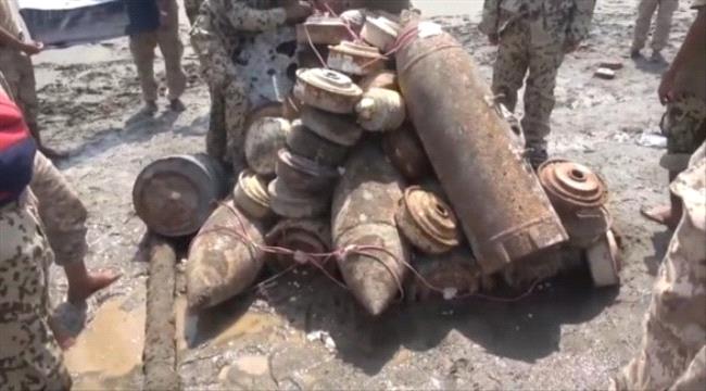 الحديدة..نزع وتفكيك 5 رؤوس صاروخية حوثية متفجرة