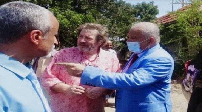 الوالي يلتقي منسق أطباء بلا حدود الفرنسية بالعاصمة عدن