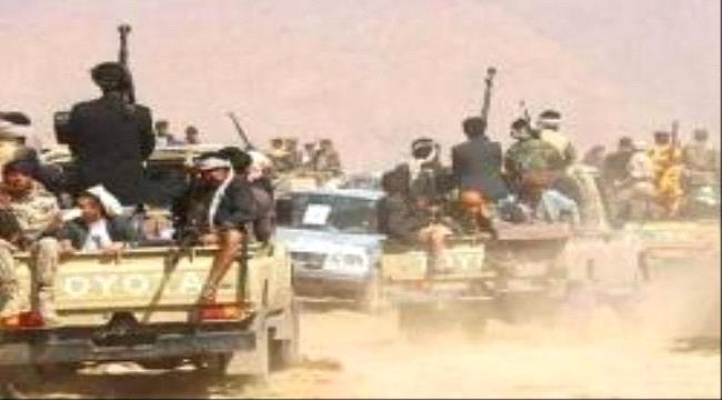 تعزيزات حوثية الى جبهات الضالع من العود والحشا