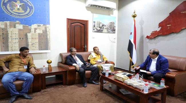 اللواء بن بريك يلتقي أعضاء هيئة الوفاق الجنوبي- الجنوبي برئاسة المرقشي ويناقش معها عددا من القضايا 