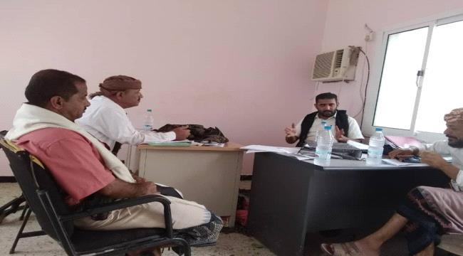 ​القيادة المحلية لانتقالي حبيل جبر تعقد لقاء تشاوري مع إدارة أمن