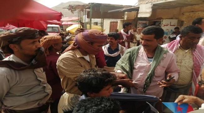 رئيس انتقالي جردان بشبوة يزور مركز عميق ويدشن حملة التوعية بفيروس كورونا