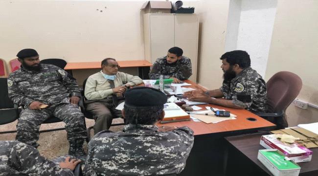 بن عفيف وخدابخش يتفقدان المحجر الصحي للمصابين بفيروس كورونا بعدن
