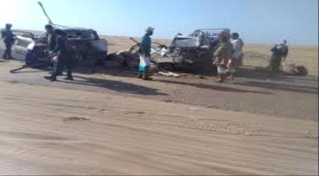 لحج.. وفاة 6 اشخاص بحادث مروري في مديرية طور الباحة