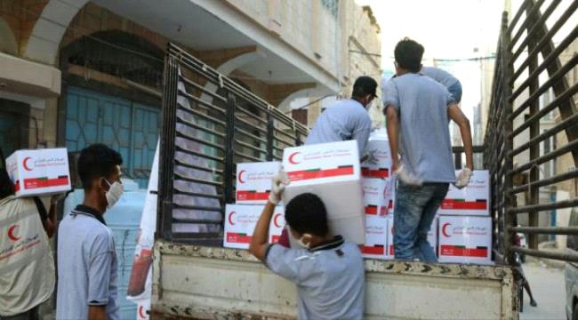 هلال الامارات يقدم مساعدات إغاثية لأصحاب الهمم في محافظة حضرموت