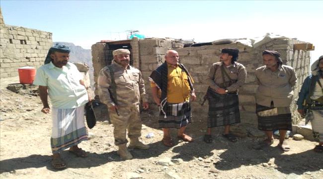 رئيس انتقالي لودر يتفقد المواقع الأمامية لجبهة ثرة ويشيد بالجاهزية القتالية