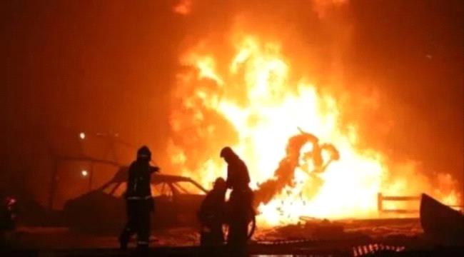 حضرموت.. السيطرة على حريقين في فوة