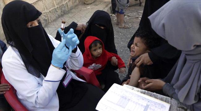 موجة تفشٍّ جديدة لمرض الحصبة في اليمن