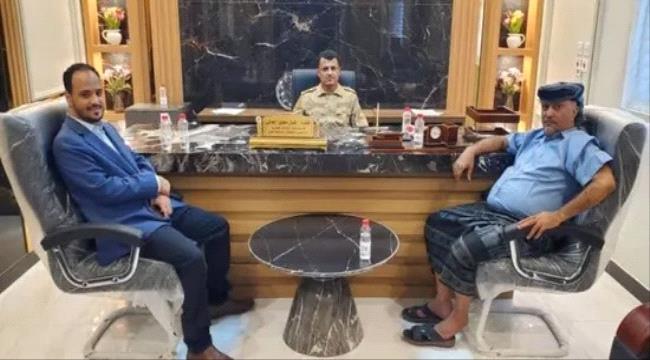 قائدا الشرطة العسكرية والأول مشاة يتفقدان وحدة حماية الأراضي