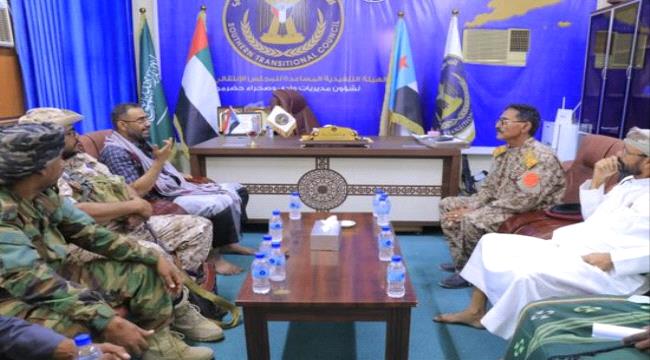 انتقالي وادي حضرموت يبحث خطط تأمين المنشآت الحيوية والعسكرية