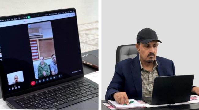 محافظ حضرموت يبحث تعزيز التعاون التنموي مع الفريق الأمريكي الجديد