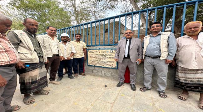 وكيل وزارة الزراعة يتسلّم مشروع رصف قناة مياه البستان بمديرية تبن