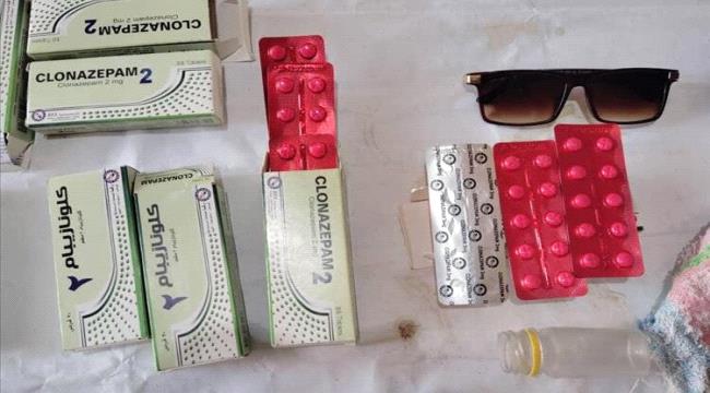 مكافحة المخدرات بحضرموت تضبط ثلاث عصابات خلال 12 ساعة في المكلا