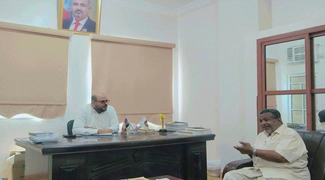 الجفري وباسمير يناقشان آليات تطوير العمل المشترك بهيئات انتقالي حضرموت 