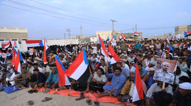 سيحوت تشهد فعالية جماهيرية حاشدة بعنوان الثبات والصمود بحضور قيادات المجلس الانتقالي الجنوبي(بيان) 
