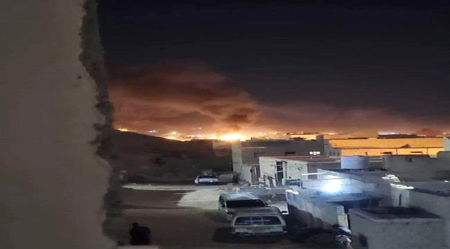 سقوط ضحايا من المدنيين باستهداف الطيران السعودي مدينة القطن