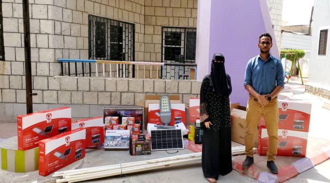 مأمور التواهي يدعم روضة الضياء بمنظومة مراقبة وإنارة متكاملة بالطاقة الشمسية 