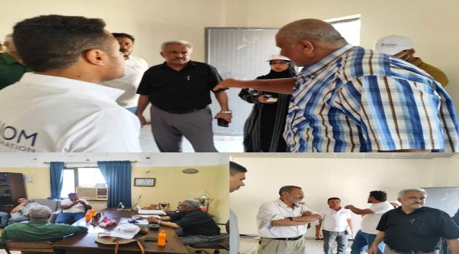 مدير عام التعليم الفني بعدن يثمن دعم منظمة "الهجرة الدولية" 