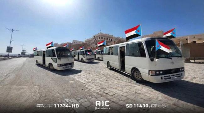 انطلاق مواكب المشاركين بمليونية التفويض من شبام إلى سيئون 