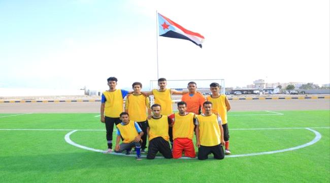 التعادل الإيجابي يحسم مواجهة فريق شهداء الجنوب وفريق الصقور ...